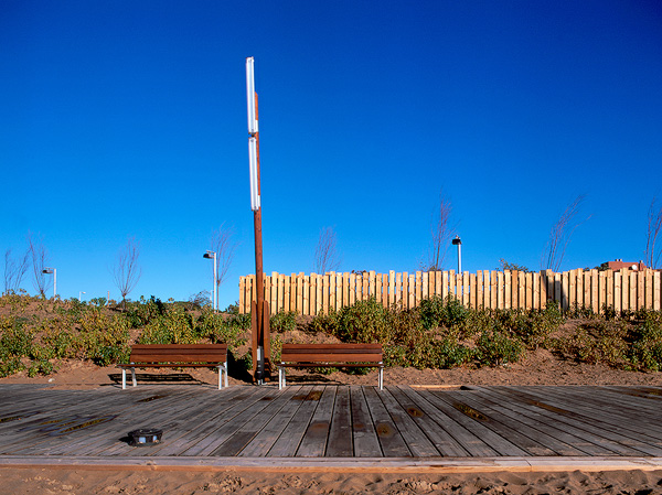 Fotografia d'arquitectura, Parc de les Dunes, Castelldefels. Arquitecte: Xavier Nogués