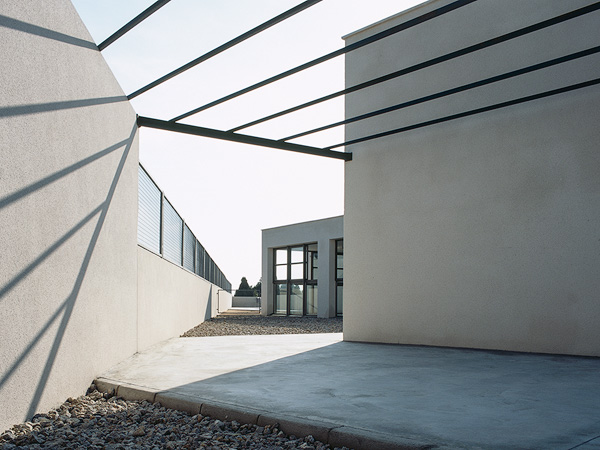 Fotografia d'arquitectura, exterior del CP Juníper Serra. Petra. Arquitectes: Isabel Font, Patricia Domínguez i Jaime Martínez