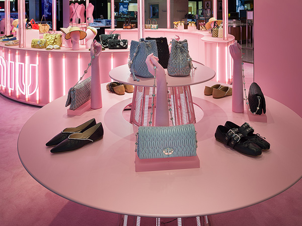 Miu Miu pop-up store, El Corte Inglés Castellana, Madrid