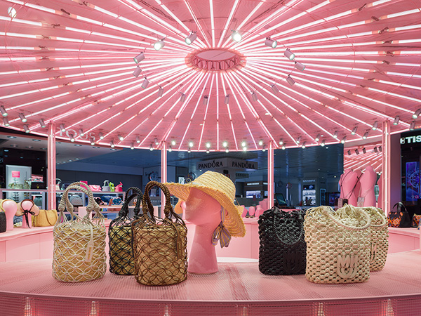 Miu Miu pop-up store, El Corte Inglés Castellana, Madrid