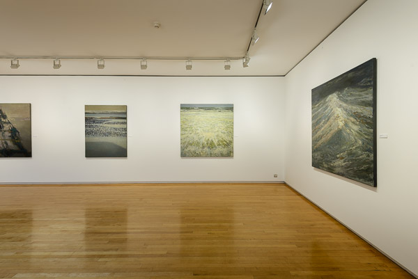 Fotografia de l'exposició El Mar de Guerrero Medina, a la Sala Parés de Barcelona