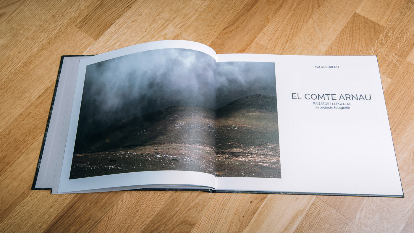 llibre El Comte Arnau, Paisatge i Llegenda, amb totes les fotografies del projecte