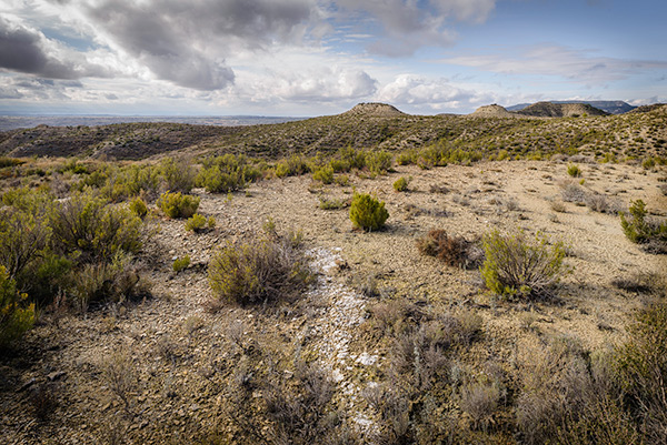 fotografia de paisatge dels Monegros, de la sèrie *Monegros*